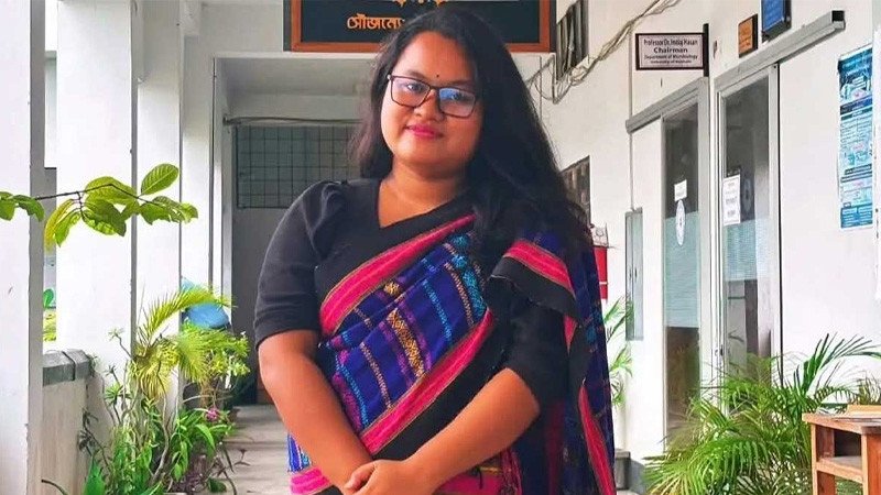 পূজার দাওয়াত খেয়ে ফেরার পথে দুর্ঘটনা, বাঁচানো গেল না রাবি শিক্ষার্থী চেসি ত্রিপুরাকে
